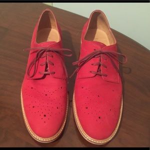Aquatalia by Marvin K Women’s Suede Oxfords S10